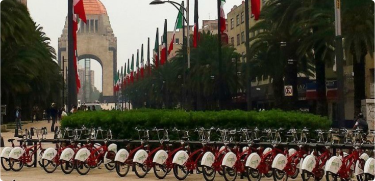 Ecobicis are a revolutionary mobility system in Mexico City