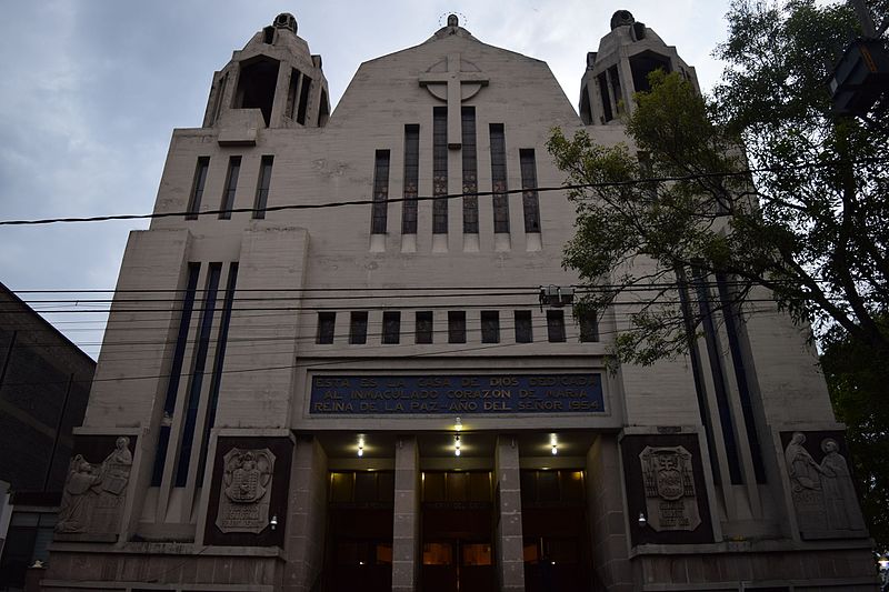 Parroquia del Purísimo Corazón de María, Del Valle
