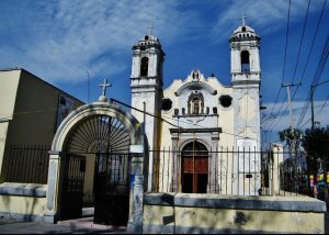 Santa Ana Atenantitech, Church & Plaza