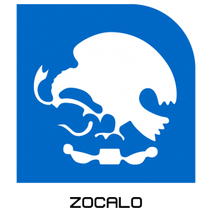 Metro zocalo station logo