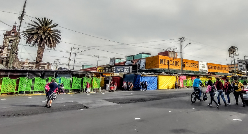 mercado de flores merced