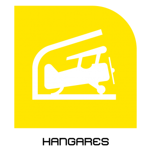 metro hangares station logo