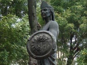 Itzcóatl Monument, Huacalco